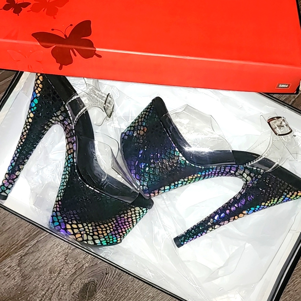 Pleaser sz6 platform heels